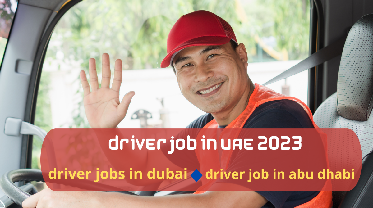 driver job in UAE