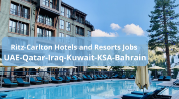 Ritz-Carlton Hotels and Resorts Jobs UAE-Qatar-Iraq-Kuwait-KSA-Bahrain 2024