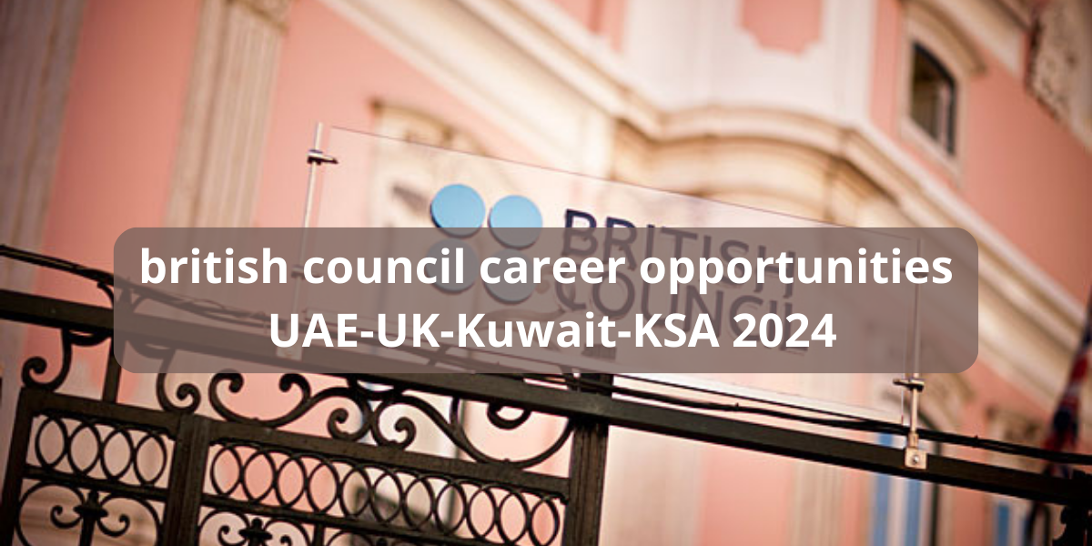 british council career opportunities