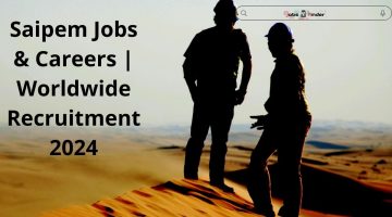 Saipem Jobs & Careers | Worldwide Recruitment 2024